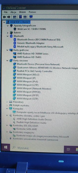 Samsung 355V -15,6 cala - AMD A8 4x2,80 GHz -6GB Ram -256GB SSD -Win10