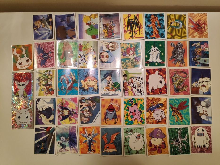 Cromos Digimon Panini