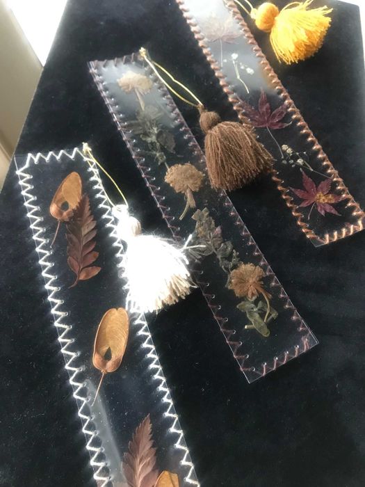 Marcador de livro artesanal