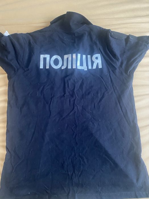 Фотболка поло «ПОЛІЦІЯ»