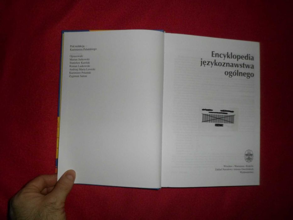 Encyklopedia językoznawstwa ogólnego Red. Kazimierz Polański