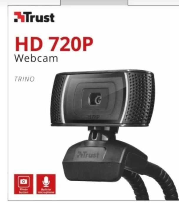 Trust Kamera internetowa Trino HD Video nowa HD 720P