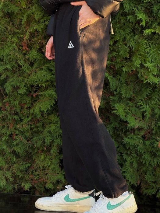 Штаны ACG мужские черные флисовы штани Nike ACG чоловічі Найк Асдж