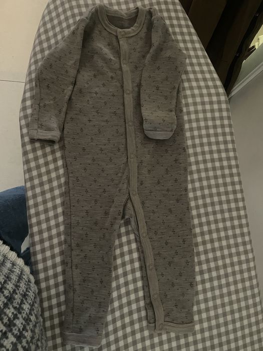 Rampers kombinezon merino pizama friends