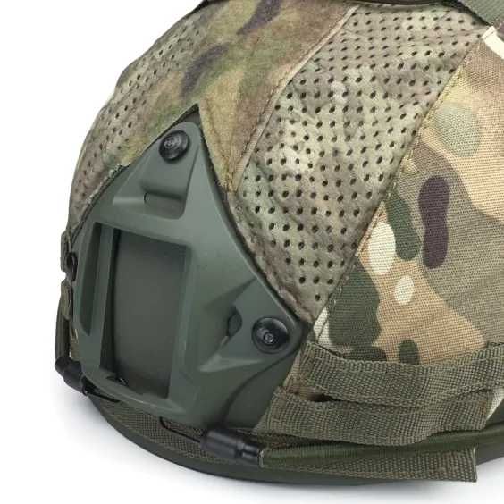 Шолом тактичний FAST SPECPROM Team Wendy Олива НВМПЕ NIJ IIIA + кавер