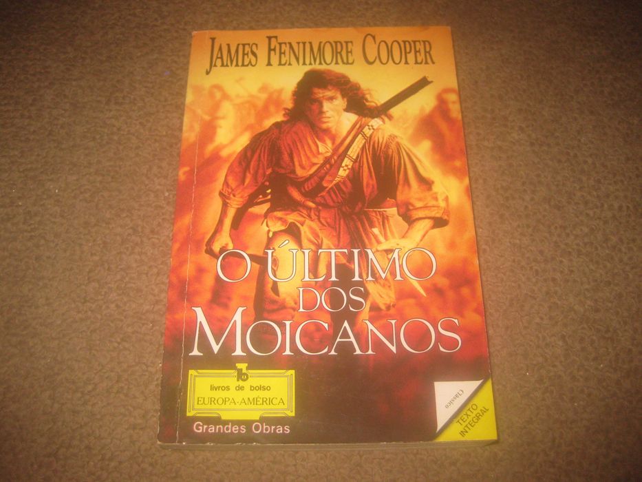 Livro "O Último dos Moicanos" de James Fenimore Cooper
