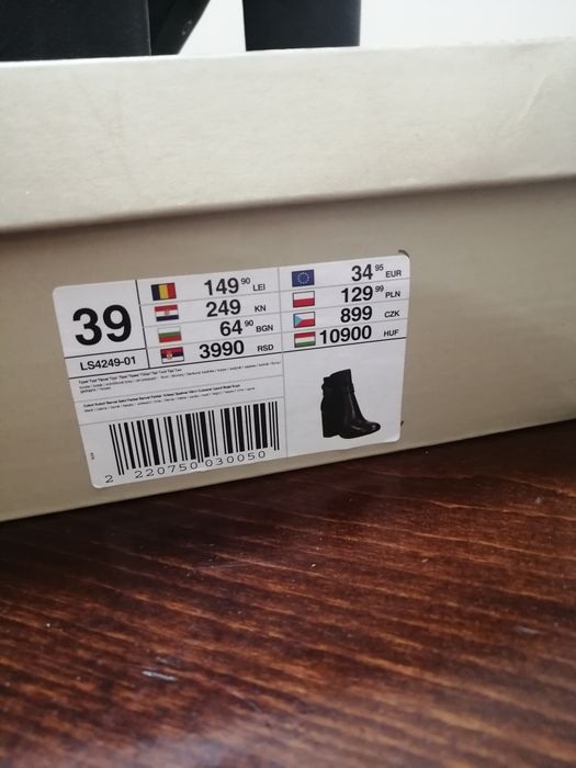 Botki / półbuty Jenny Fairy r. 39