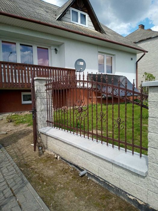 Bramy, ogrodzenie, balustrady, konstrukcje metalowe