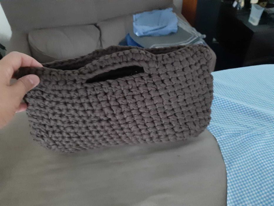 Mala de mão feita à mão