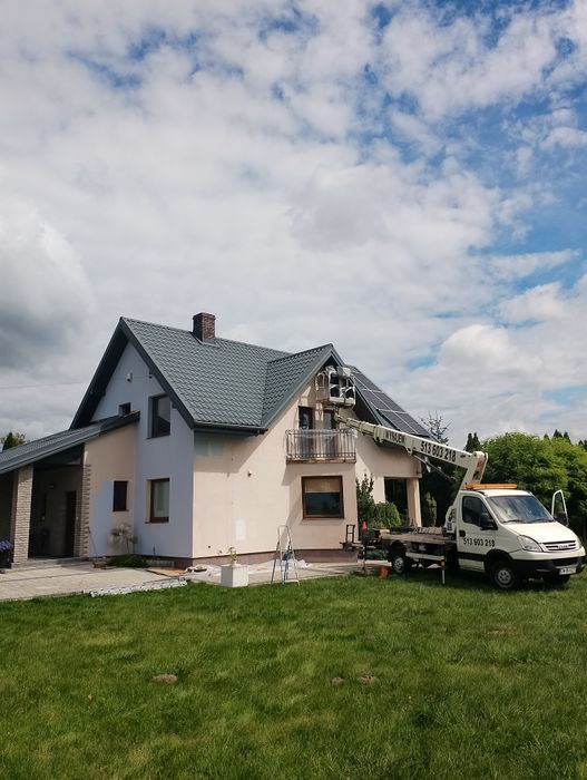 Wynajem zwyżki - Podnośnika Koszowego
