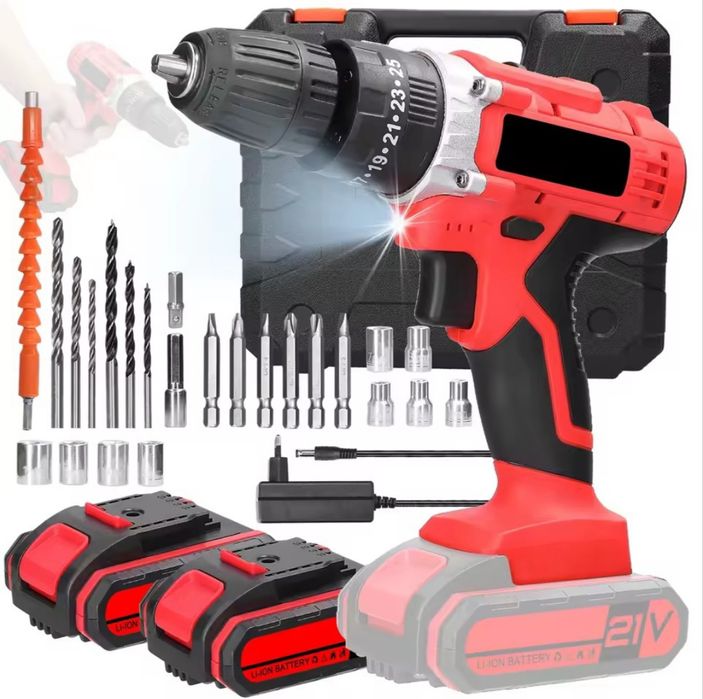 Aparafusadora ( 2 baterias incluídas)