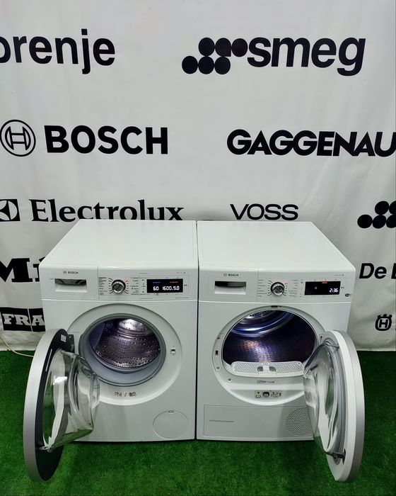 Комплект пральна і сушильна машини Bosch Serie 8 Exclusive I-Dos WiFi