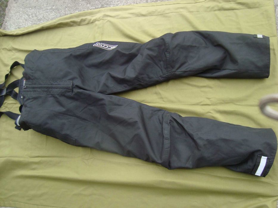 spodnie zimowe Scott roz XL-pas do 102 cm szelki wzmocnienia Super