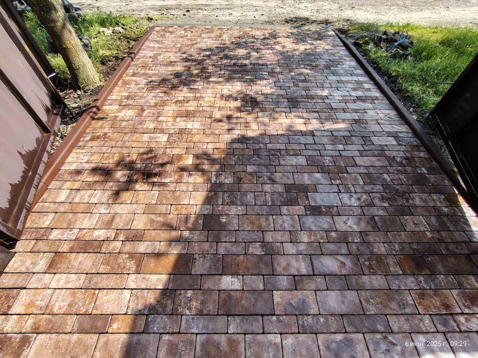 Тротуарная Плитка Харьков.Укладка тротуарной плитки.