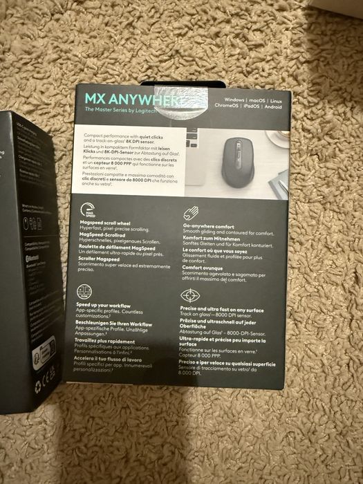 Миша Logitech MX Anywhere 3S Graphite