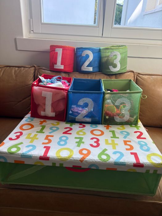 Arrumação ikea de criança ( linha Kusiner)