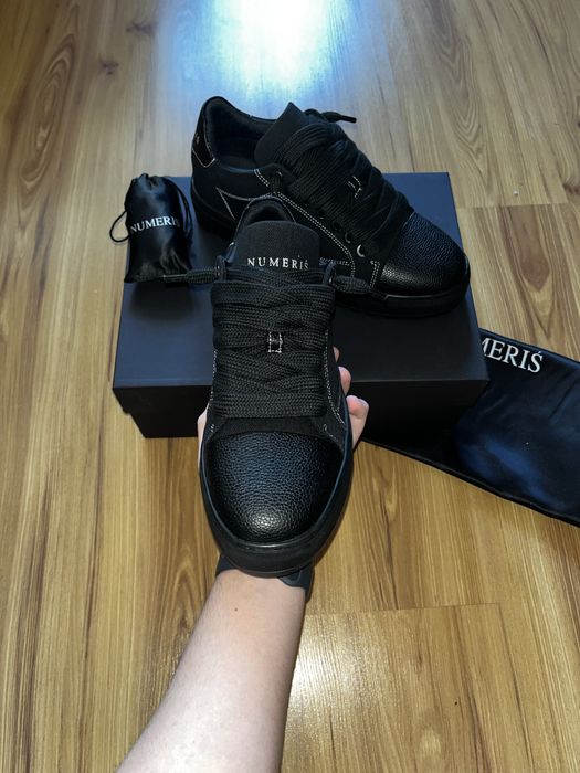 NUMERIS Atelier Acrylic Sneakers нумеріс ателі full black/чорні