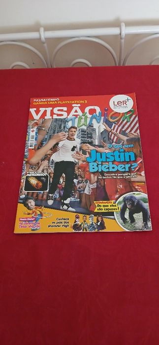 Revista Visão - Justin Bieber