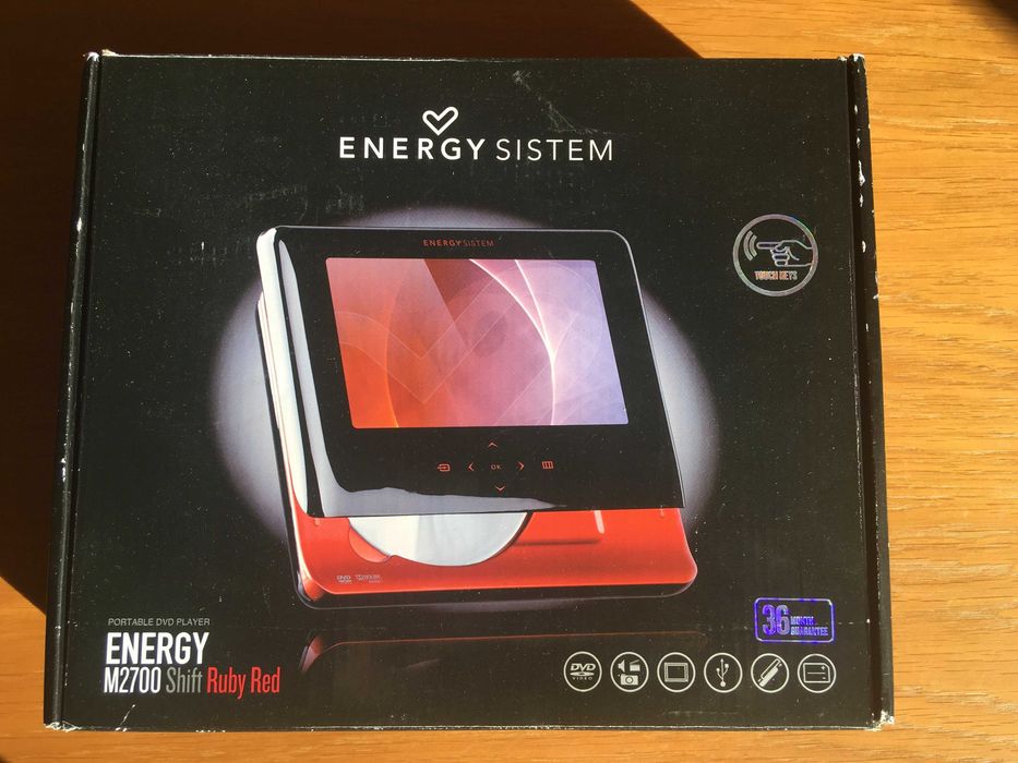 DVD player portátil | Energy system M2700 Shift Ruby Red64409195590915123