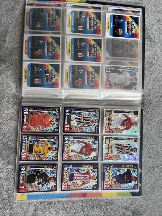 album+karty topps match attax 17/18