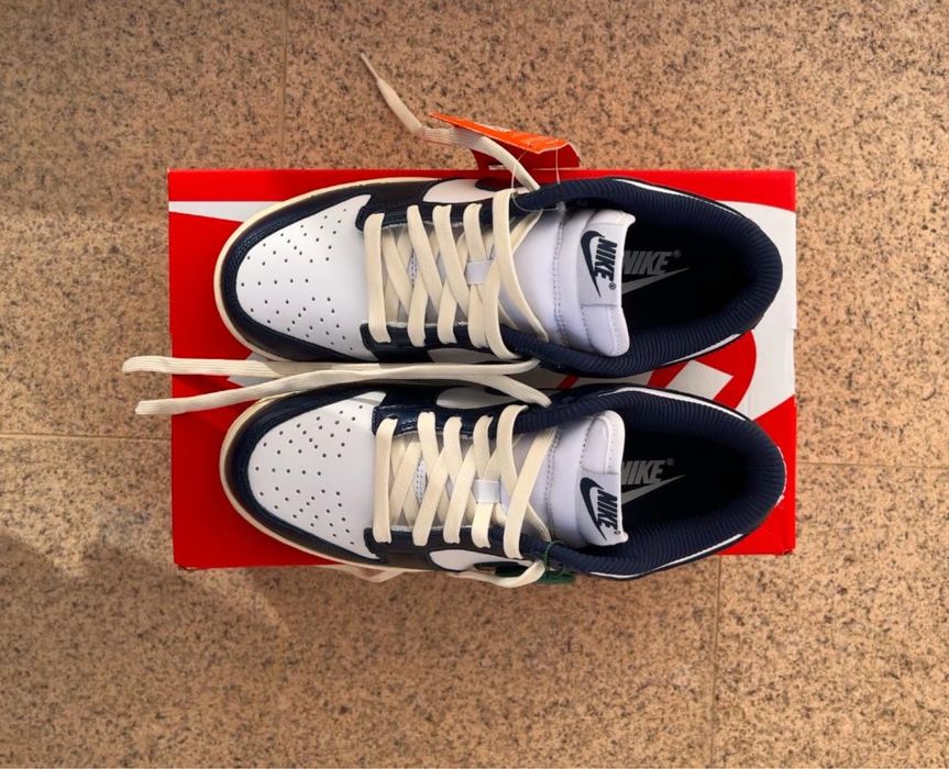 Nike Dunk Vintage Navy mulher tam. 39