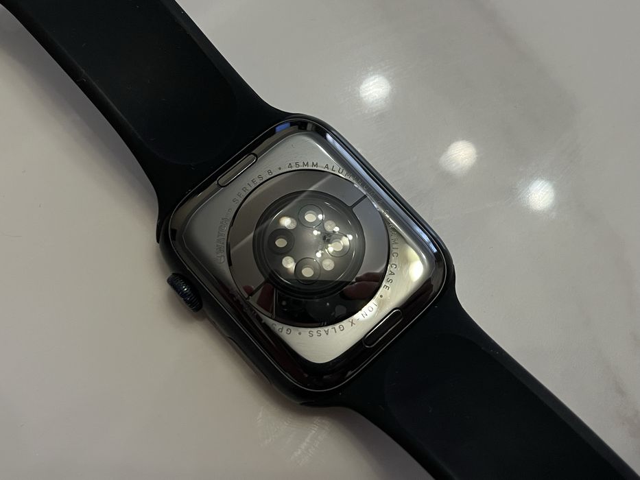 Apple Watch 8 series Midnight GPS 45 mm (годинник Епл Вотч 8)