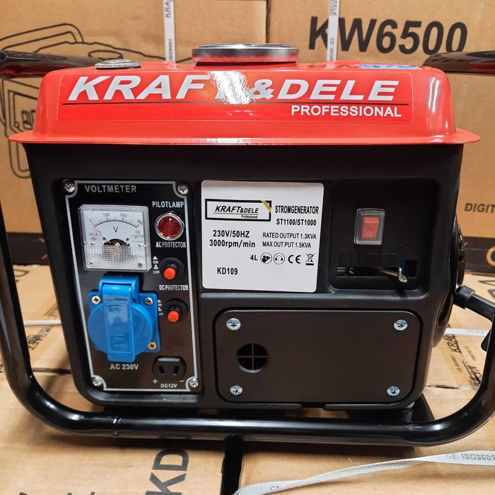 Agregat generator prądu 230V 1200w Kraft&Dele KD109