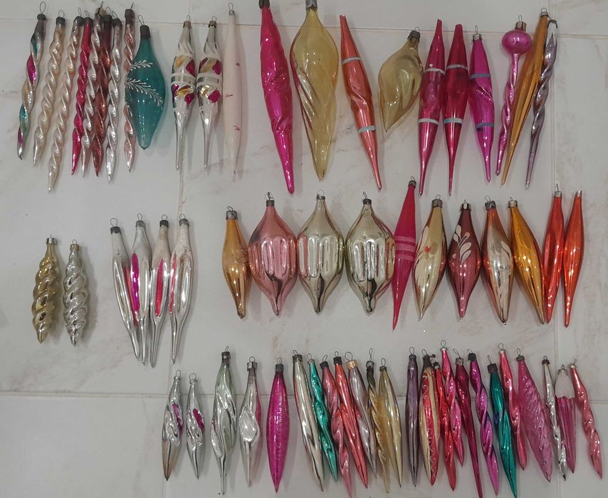 Елочные игрушки на малютку. Новогодние игрушки Ссср пересылаю Зарубеж