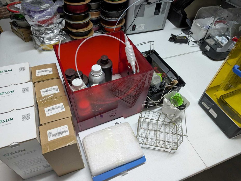 Lote impressão 3D: Bambu Lab X1 Carbon + AMS, Photon Mono X e mais