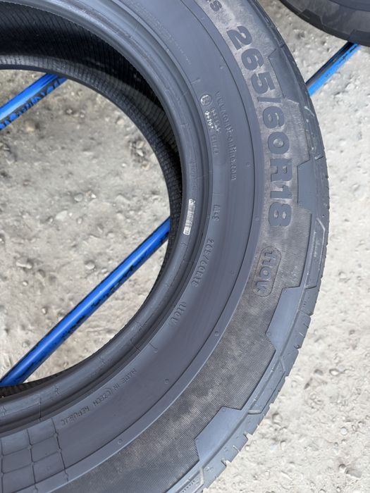 265/60/18 R18 Continental 4/4 contact літо 2 шт