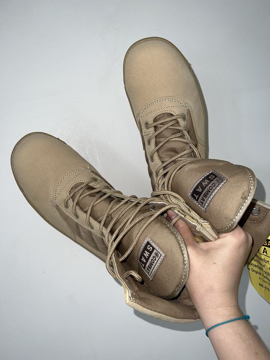 Военные тактические ботинки - берцы Combat Swat.