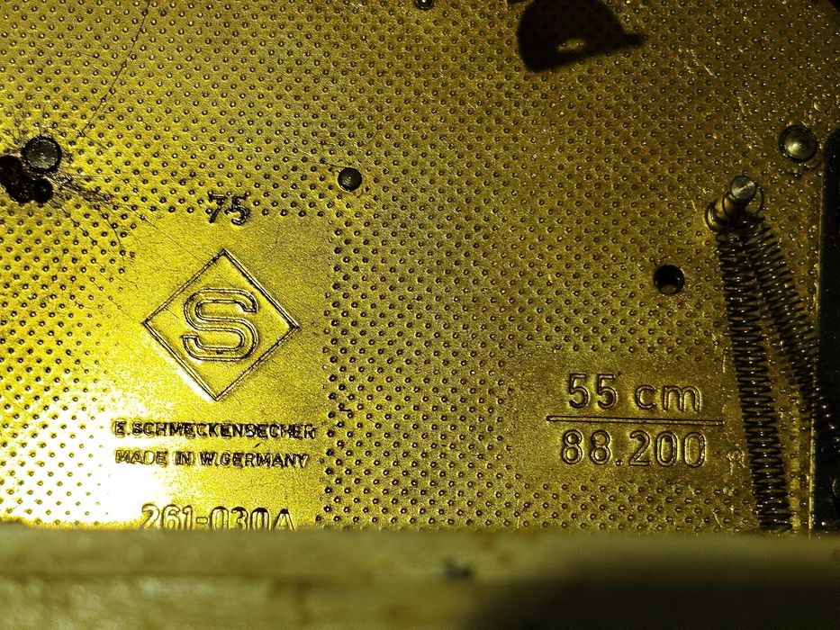 Relógio de Parede Antigo (West Germany) – Emil Schmeckenbecher