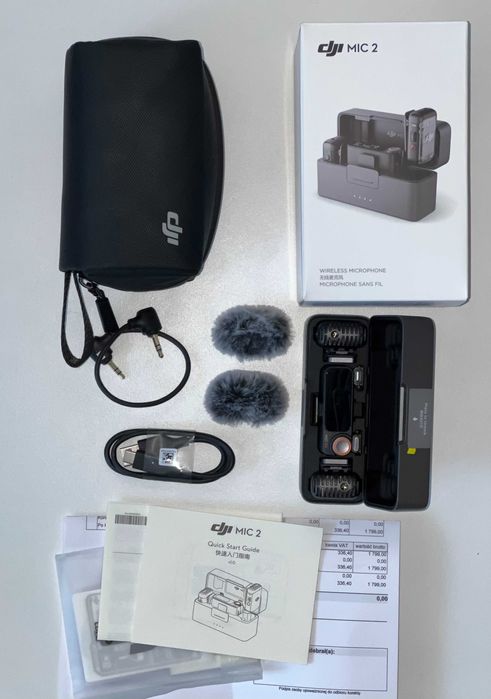 DJI MIC 2 używane, na gwarancji