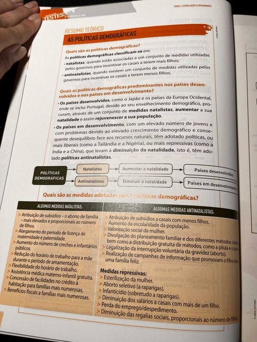 Preparar os Testes – Geografia  8.° ano