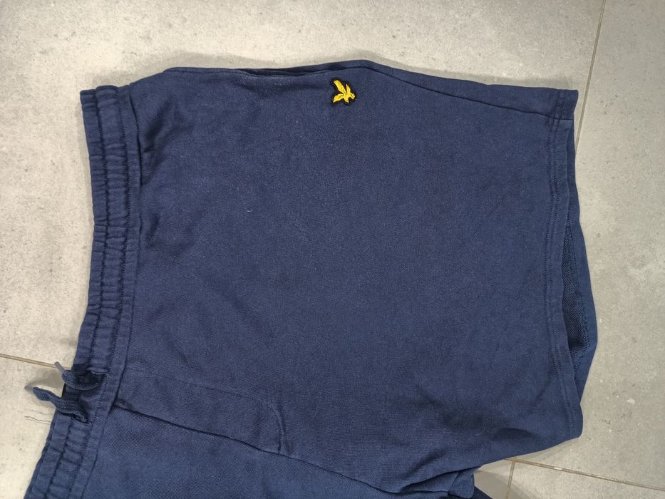 Krótkie spodenki męskie plus size 5XL dresowe bawełna 100% Lyle&Scott