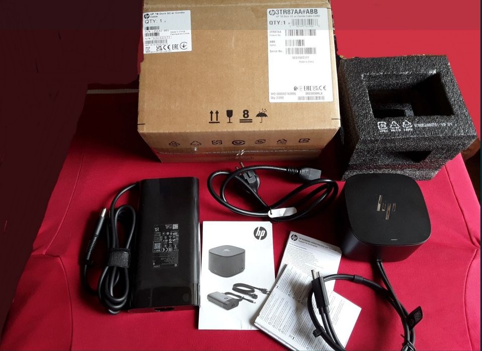 Док-станція HP Thunderbolt dock G2 w/ combo cable EURO