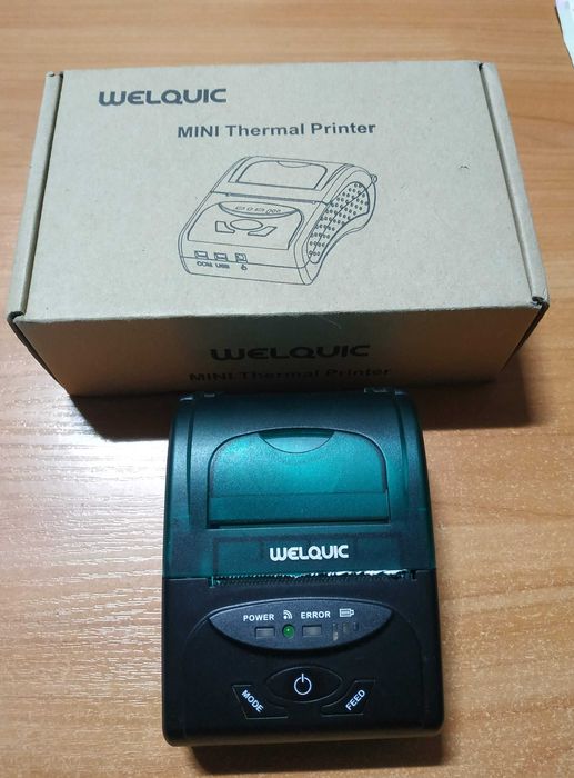 Bluetooth принтер чеків, термопринтерр 58 мм