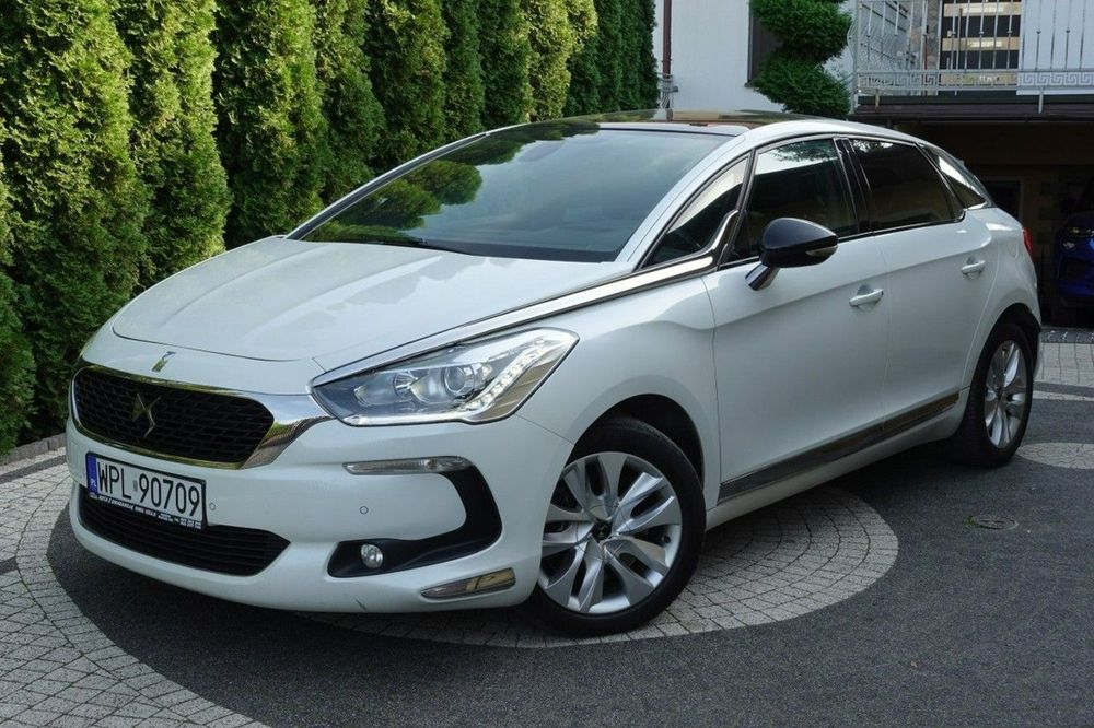 Citroën DS5 Pół-Skóry - Biała Perła - Panorama - GWARANCJA - Zakup Door to Door