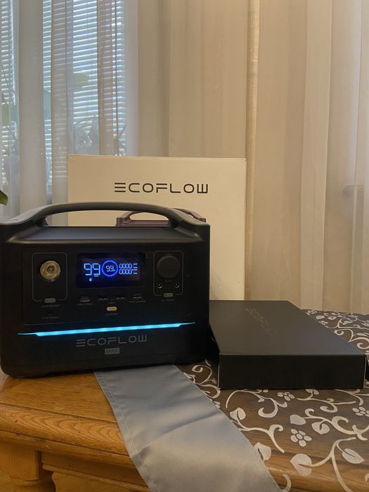 Зарядная станция Eco Flow River Max 600 европейская версия