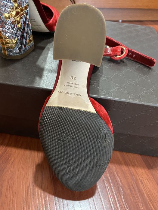 Buty na obcasie damskie Dolce & Gabbana