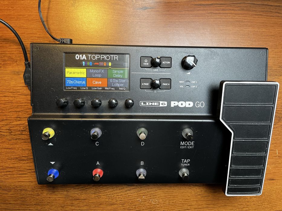 procesow gitarowy Line6 pod go