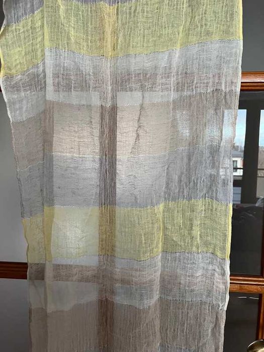 szalik szal apaszka w kratkę checked scarf basic minimal