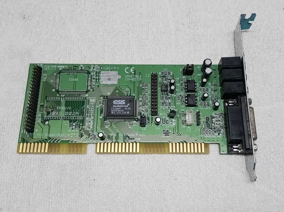 [PC Vintage] Placa de Som ISA ESS Audiodrive ES1868F