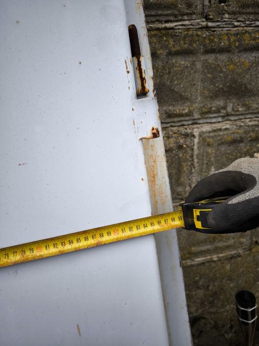 Drzwi zewnętrzne metalowe