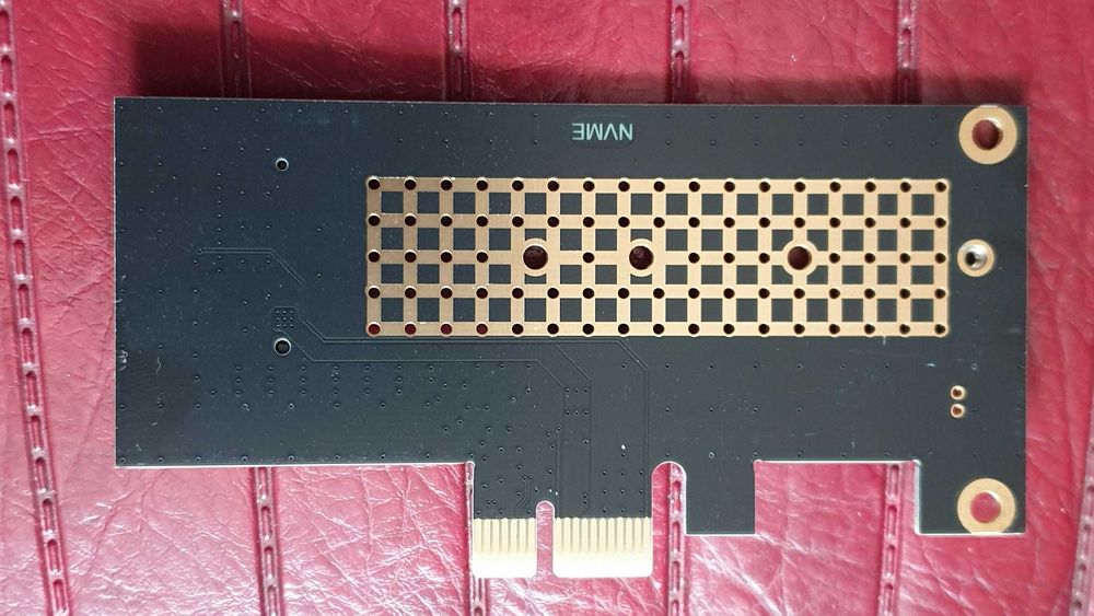 Адаптер-переходник M.2 NVMe to PCI-E 4.0/3.0 x1