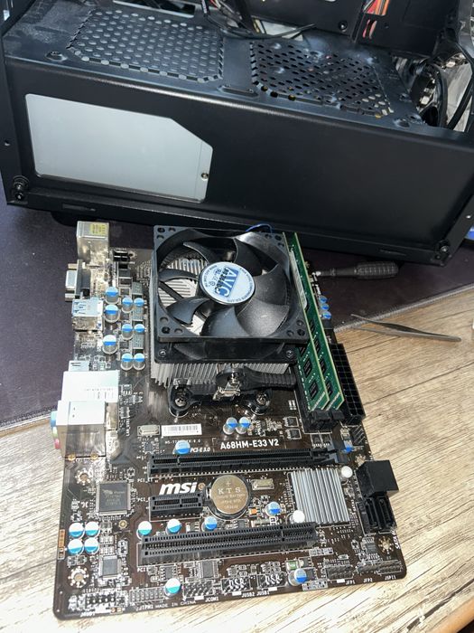 zestaw pc amd a10-7800 + msi a68hm-e33 v2 + 16gb ddr3