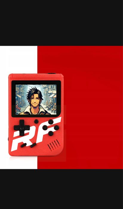 Mini konsola 3” do gier Retro przenośna 400 gier 8 I 16 Bit bitowych