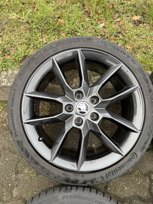 Колеса диски R18 5 112 225 40 Skoda Octavia RS октавія Golf Touran