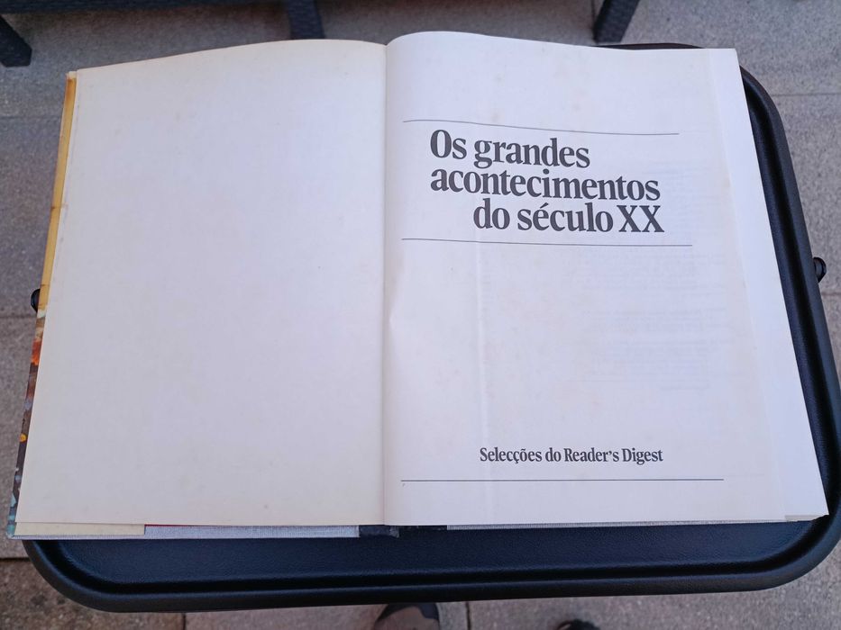 Livro "Os Grandes Acontecimentos do Século XX", por Selecções do Reader's Digest