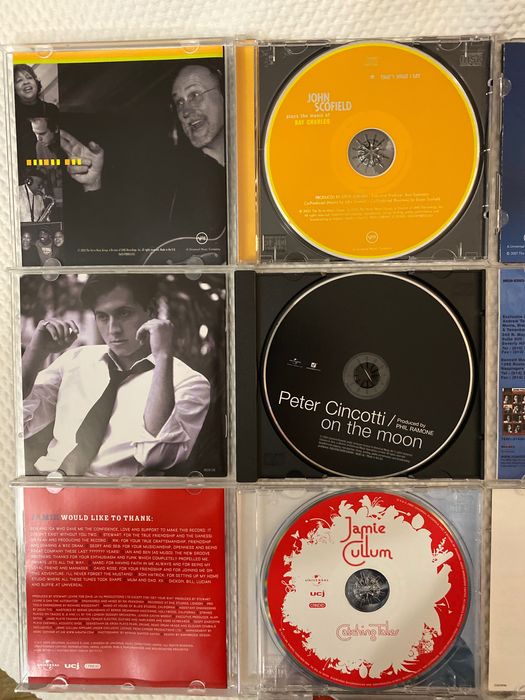 Conjunto de 7 CDs de Jazz